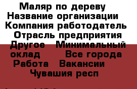 Маляр по дереву › Название организации ­ Компания-работодатель › Отрасль предприятия ­ Другое › Минимальный оклад ­ 1 - Все города Работа » Вакансии   . Чувашия респ.